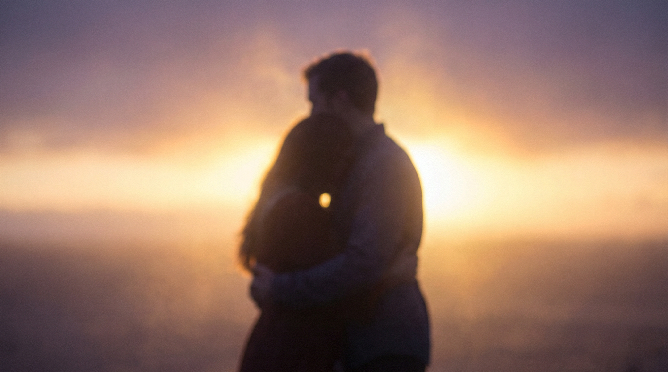 Pareja en conexión amorosa